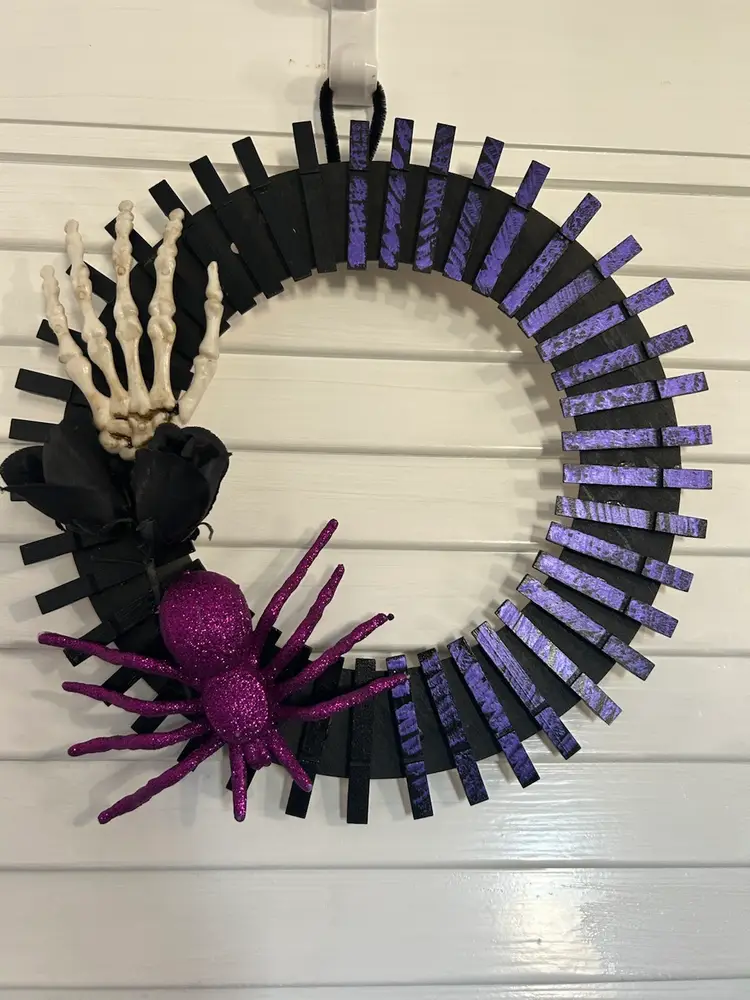Spooky Wreath - Made By Me