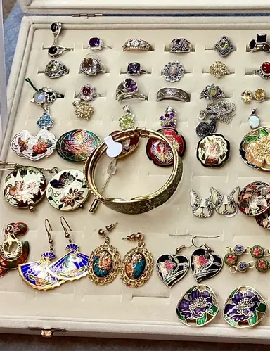 Sterling Silver And Costume Jewelry