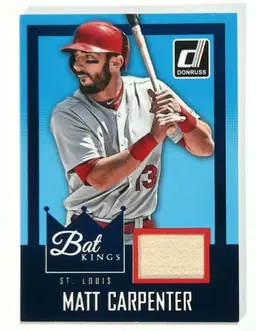 2016 Panini Donruss BK- MA Matt Carpenter St. Louis Cardinals Bat Kings Bat Relic