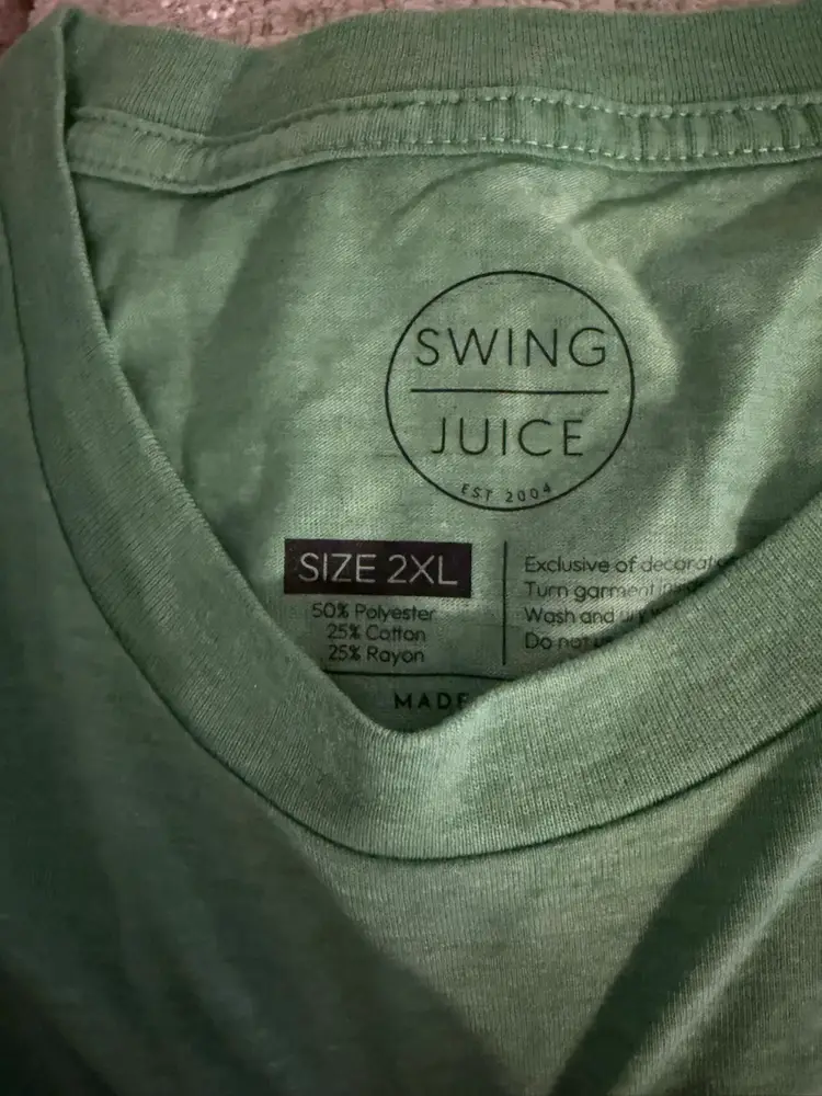 NEW !! Swing Juice Press 2xl T-shirt