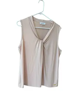 Calvin Klein Beige Sleeveless Size XL