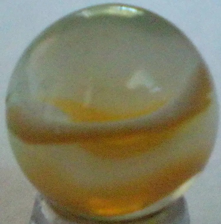 Vintage Marble King Hybrid Cat's Eye 5/8" Marble