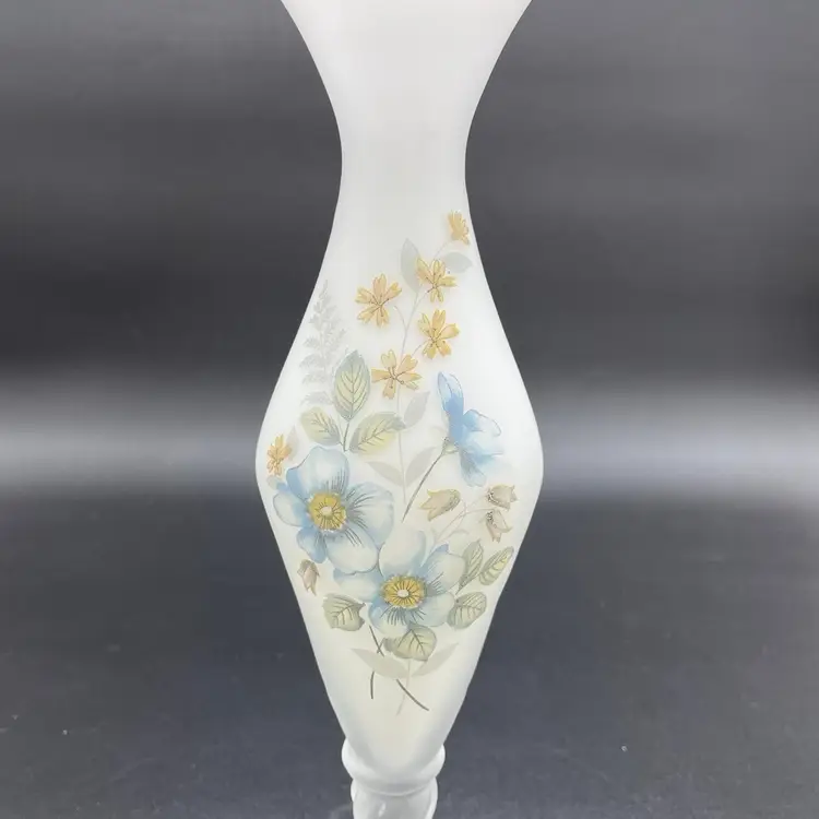 This is a vintage Russ miniature wooden Nativity scene ornament with original label. It is missing its string. Measures approximately 3.5" tall x 3" long x 2" wide. No chips or cracks