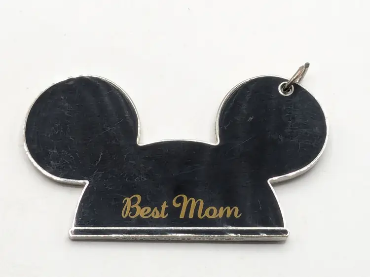 Walt Disney World Mickey Ears Best Mom Key Chain READ