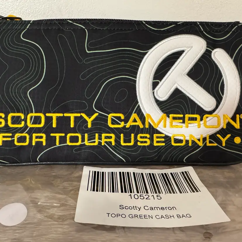 Scotty Cameron TOPO Green Cash Bag