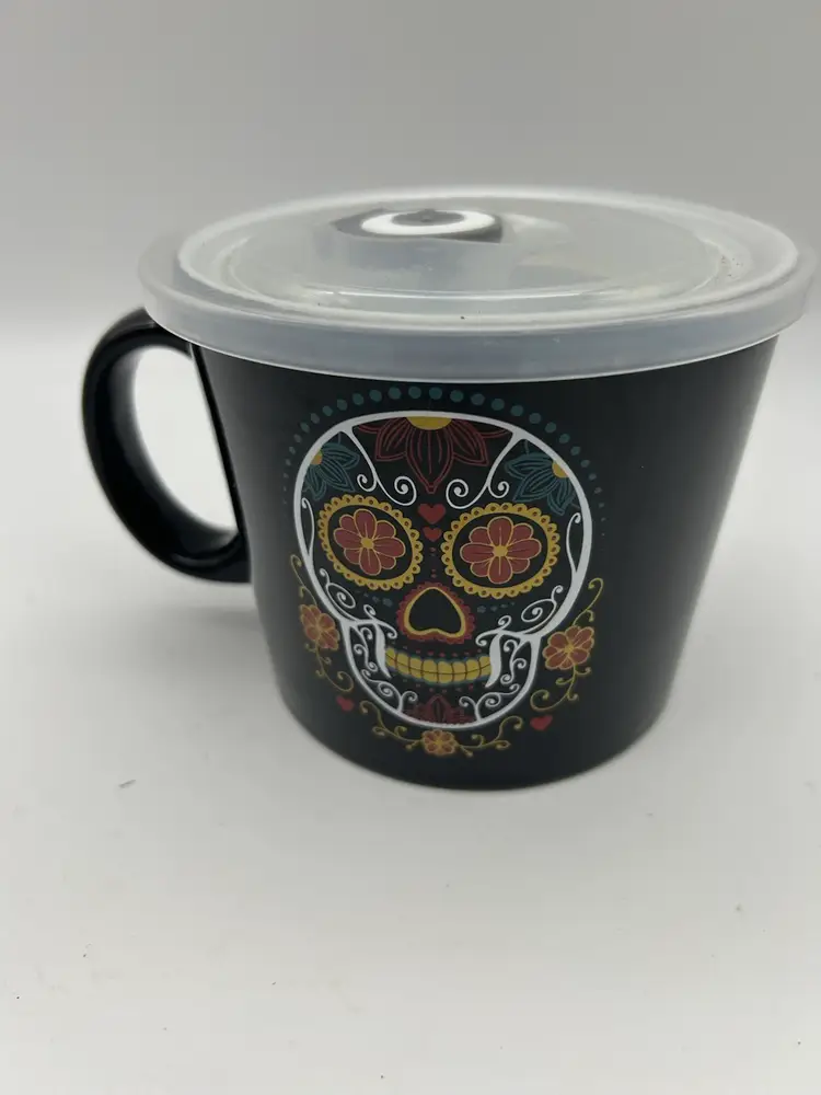 Sugar Skull Large Souper Mug