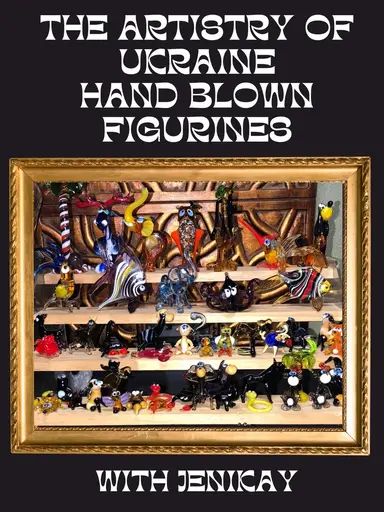 Huge Sale Hand Blown Glass Ukraine Figurines $3, $4 And $8 Starts With Jenikay