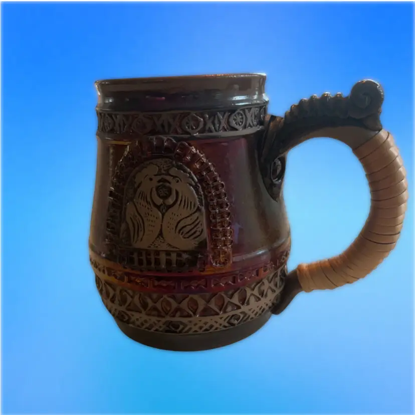 Handcrafted Ceramic Beer Stein