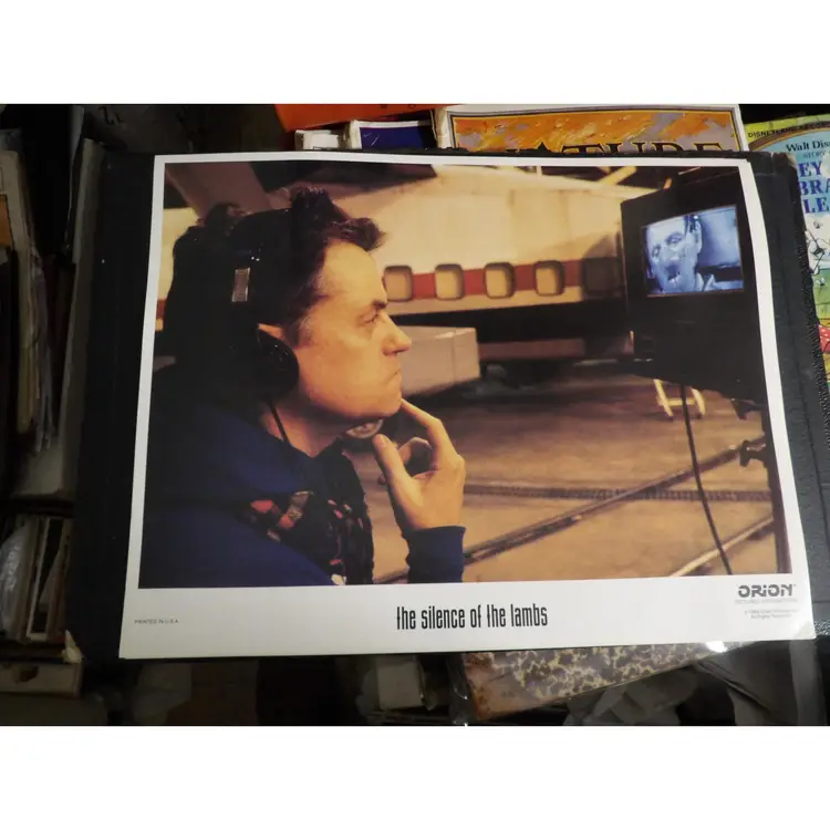 The Silence of the Lambs 1989 Original Horror Thriller Movie Lobby Card Poster Complete Set