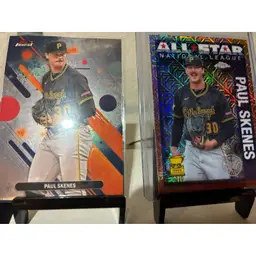 Paul Skenes All Star Silver Pack Tops Finest Common Pittsburgh Pirates