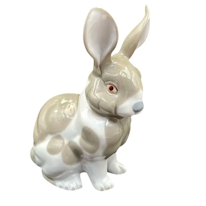 #01 Gray And White Bunny