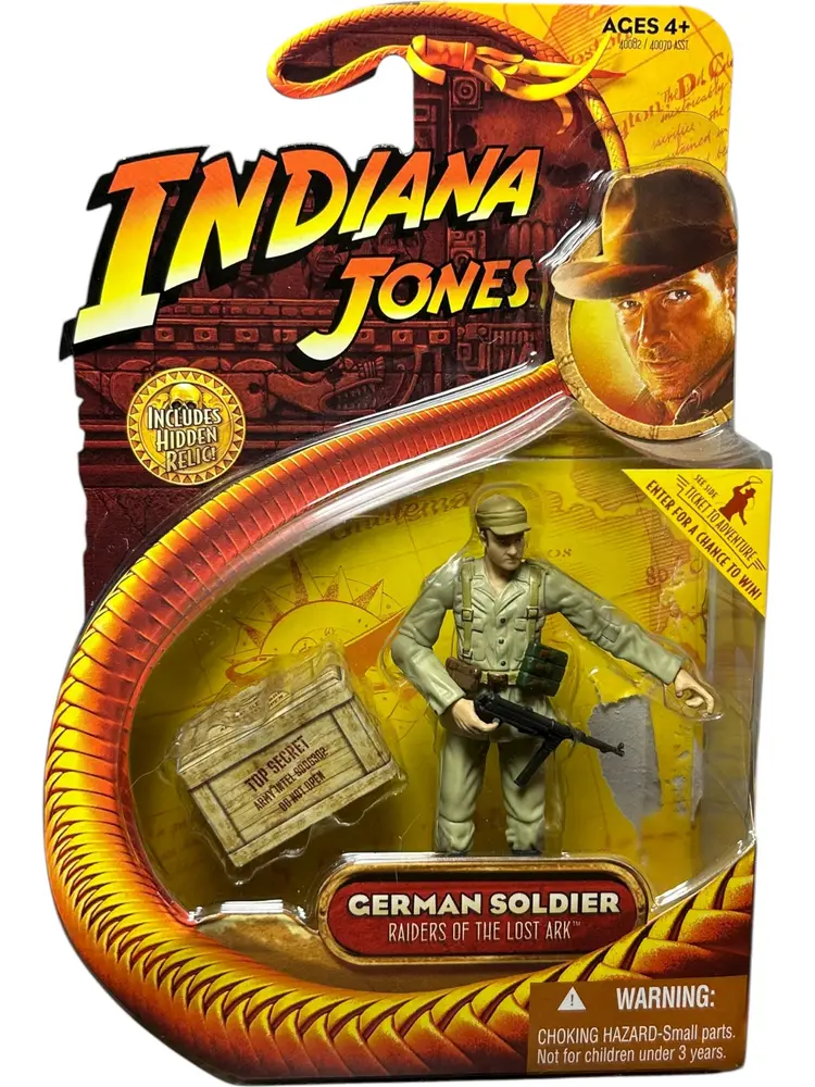 Indiana Jones Raiders Of The Lost Ark  Action Figure German Soldier 2008