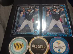 2025 Topps Griffin Conine RC lot - Miami Marlins
