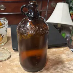 10. Vintage Clorox Glass jug