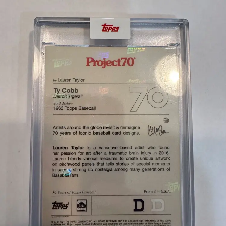 Lauren Taylor Project70 Ty Cobb