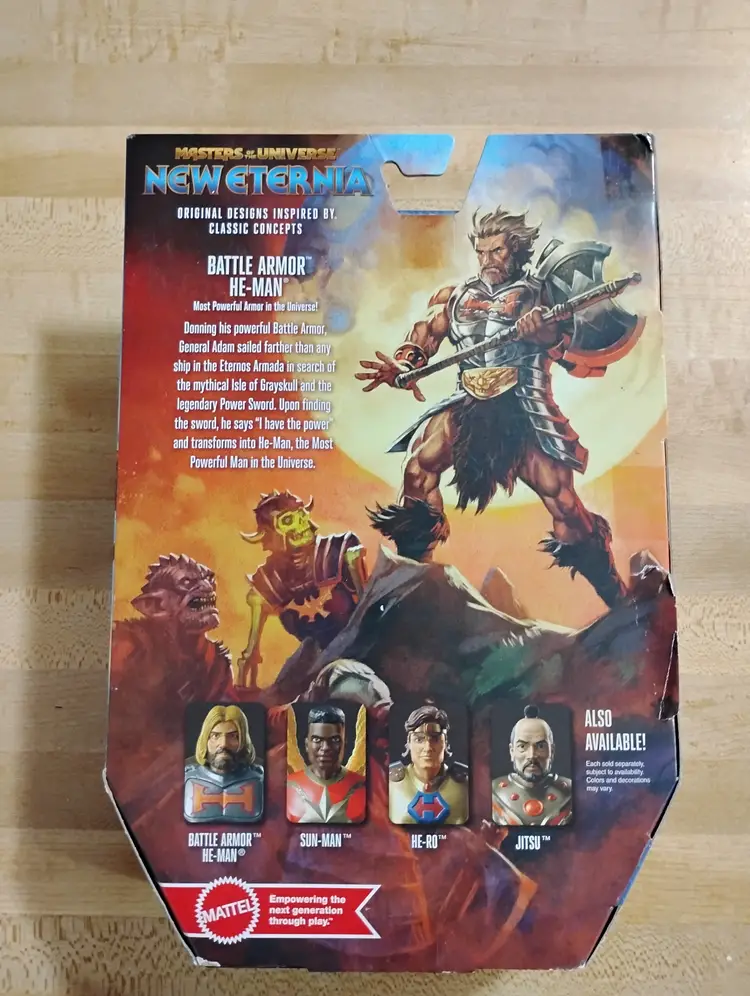 Masters of the universe Battle Armor He-Man