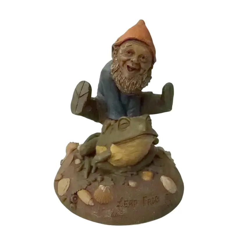 Tom Clark Wolf Gnome LEAP FROG Figurine 1993