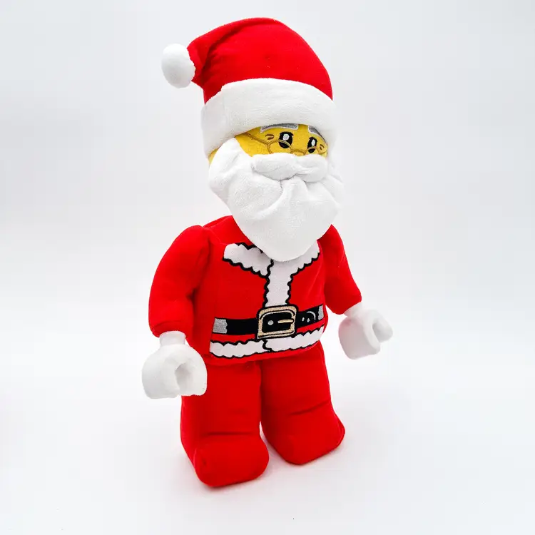 Plush Santa Lego Mini Figure Target Exclusive Christmas 14"H 6"W B25