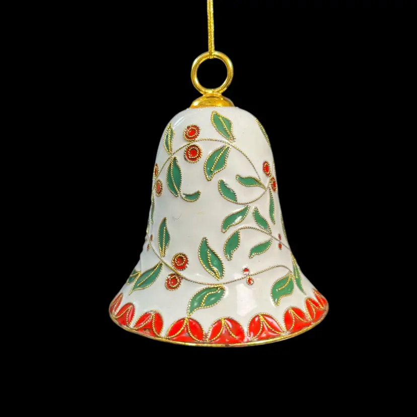 Cloisonne-Bell Ornament