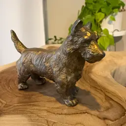 1930s Cast Metal Scottish Terrier
