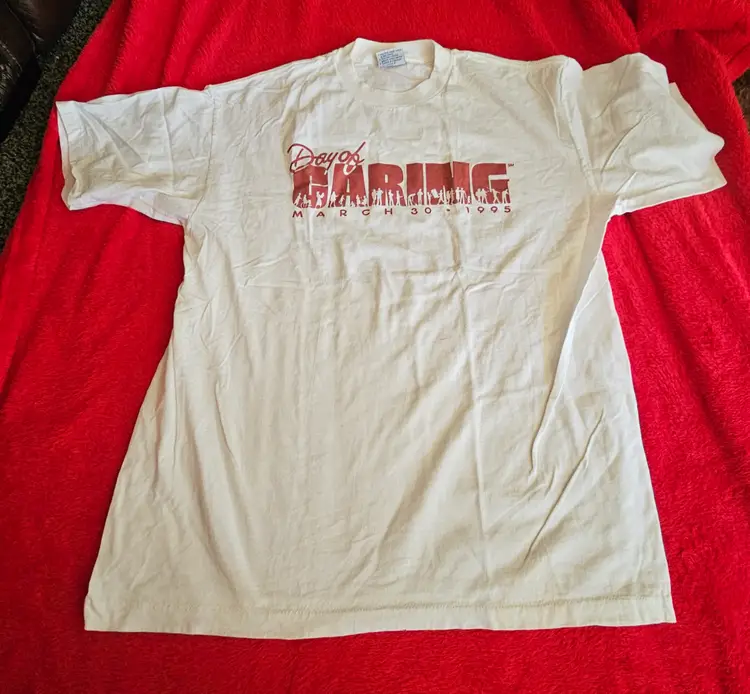 Vintage March 30,1995 Day of Caring Men’s T-Shirt Size XL