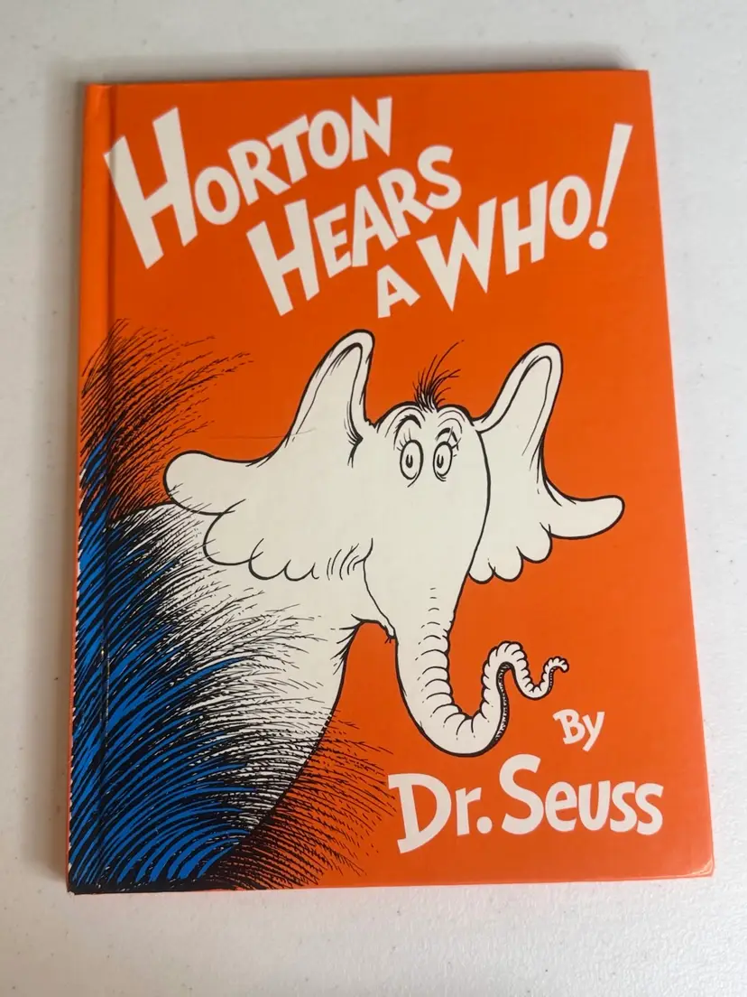 Vintage Dr. Seuss ‘Horton Hears A Who’ Hard Cover 1983