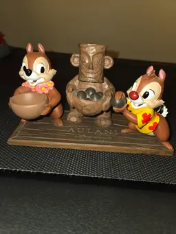 Disney Chip and Dale Hawaii Aulani Figurine
