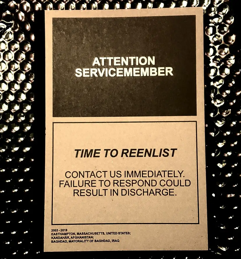 Photography Book ATTENTION SERVICEMEMBER Ben Brody Signed First Edition OUT OF PRINT Red Hook