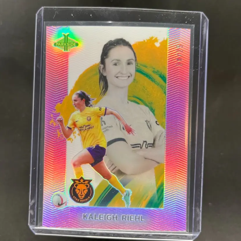 Kaleigh Riehl 2024 Parkside Pacific NWSL Pink 04/25 Soccer Card