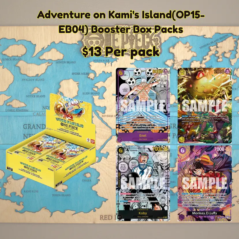 Adventure on Kami's Island (OP15-EB04) Booster Pack