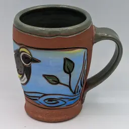 Jen Stas Pottery Songbird Mug