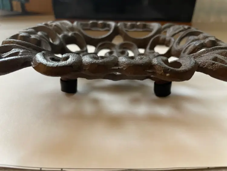 Business Card Holder Cast Iron