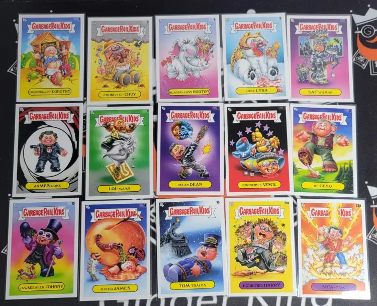 2022 Topps Garbage Pail Kids Bookworms Gross Adaptations Lot of 18 Cards
