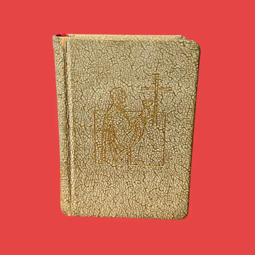 1959 Vintage Catholic Missal HC Book, Masses + Holy Days, w/ Photo Illustrations