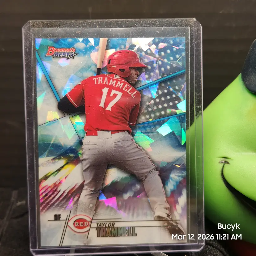 2018 Bowman's Best Atomic - Taylor Trammell Cincinnati Reds