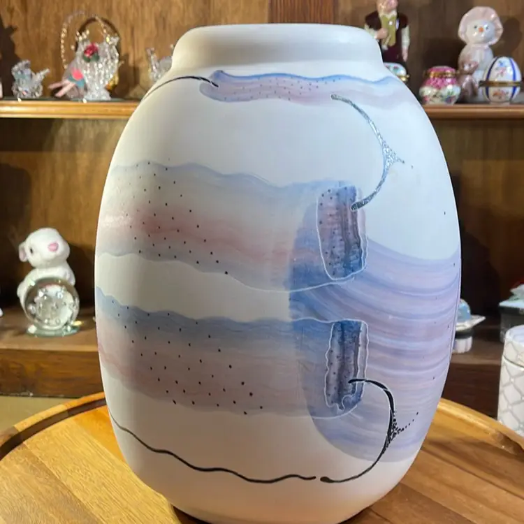 ART POTTERY BY JAMES ROTHROCK HAND-PAINTED VINTAGE SELECTION Rare & Unique! 1980