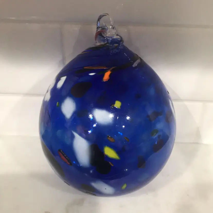 Art Glass Orb Or Ornament