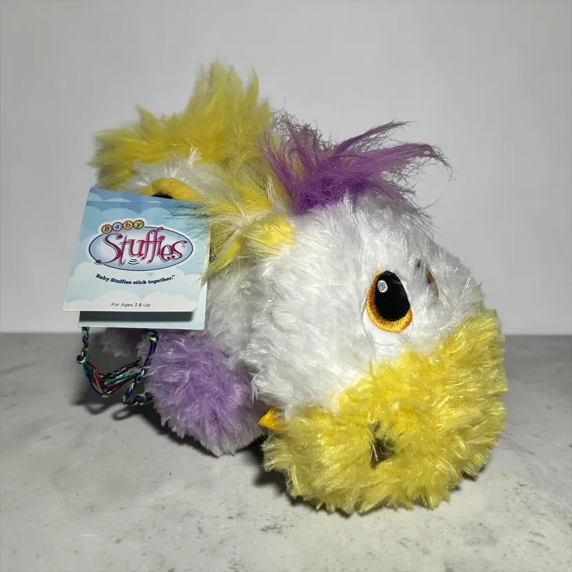 Baby Stuffies Pegasus Baby Wonderella 2014 Beanbag Plush W/Bracelets