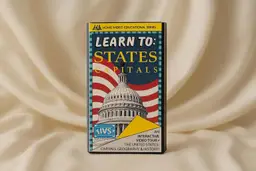 Vintage VHS – Learn To: States & Capitals – IVS Educational Series (Sealed)