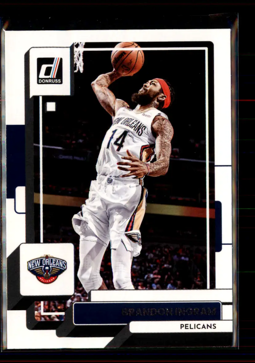 Brandon Ingram 2022-23 Donruss #162 - (2) - New Orleans Pelicans