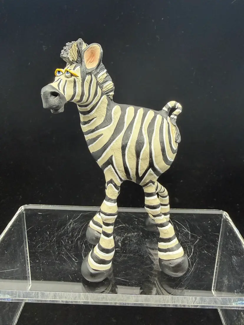 Vintage ZEBRA “Zelda” Figurine Russ Berrie Doug Harris Magical Menagerie 6”