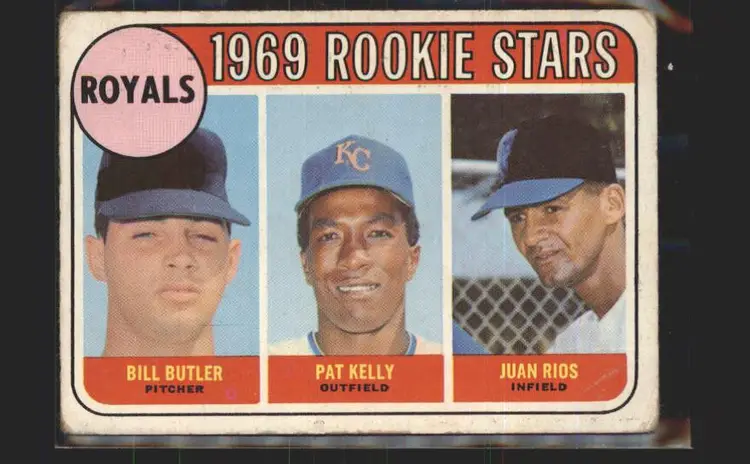 Royals Rookie Stars (Butler / Kelly / Rios) 1969 Topps #619 - (140) - Kansas City Royals