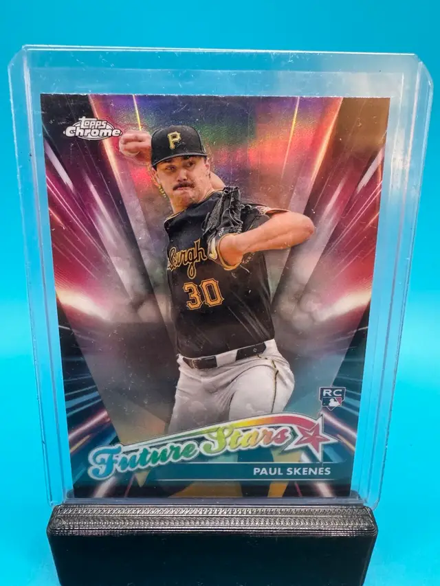 Paul Skenes Topps Chrome Future Stars RC Pittsburgh Pirates