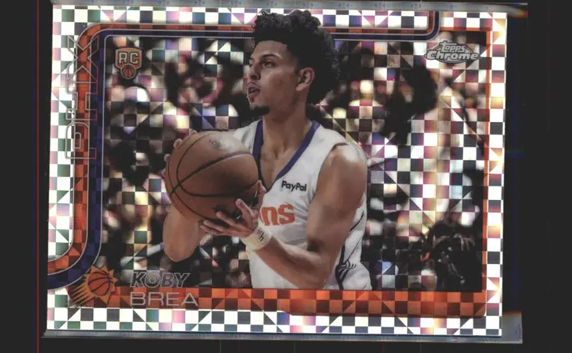 2025-26 Topps Chrome #292 Koby Brea X-Fractor - (137) - Phoenix Suns