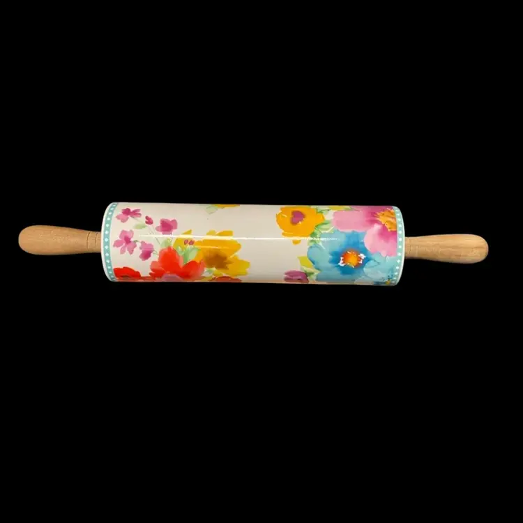 Pioneer Woman “ Breezy Blossom “ Ceramic Rolling Pin