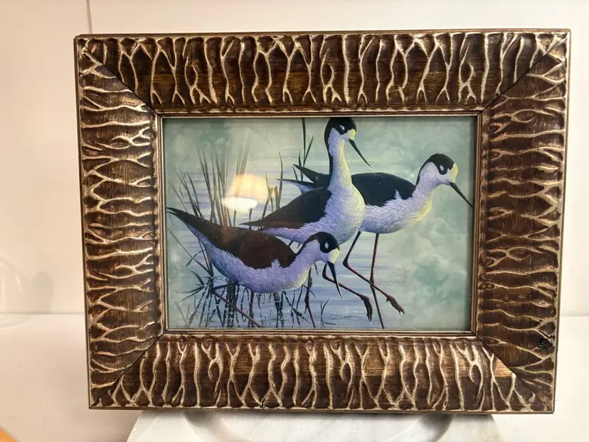 Intricately Crafted 5 X 7 Picture Frame - Picture Included