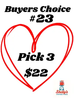 23 - buyers choice pick 3