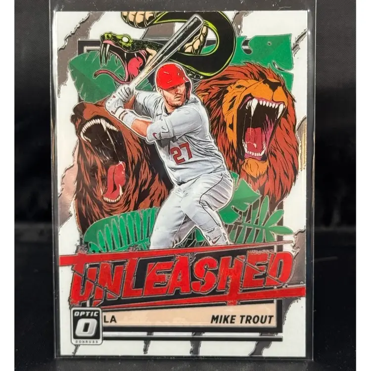 Mike Trout 2021 Donruss Unleashed
