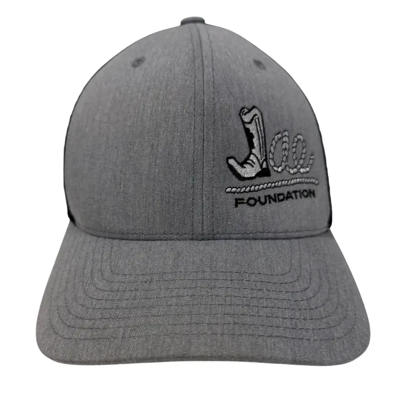 Jae Foundation “Boot Check” Unisex Gray Trucker Style Snapback by Yupoong