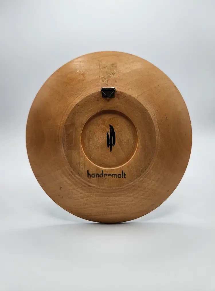 Handapainted Wooden Plate